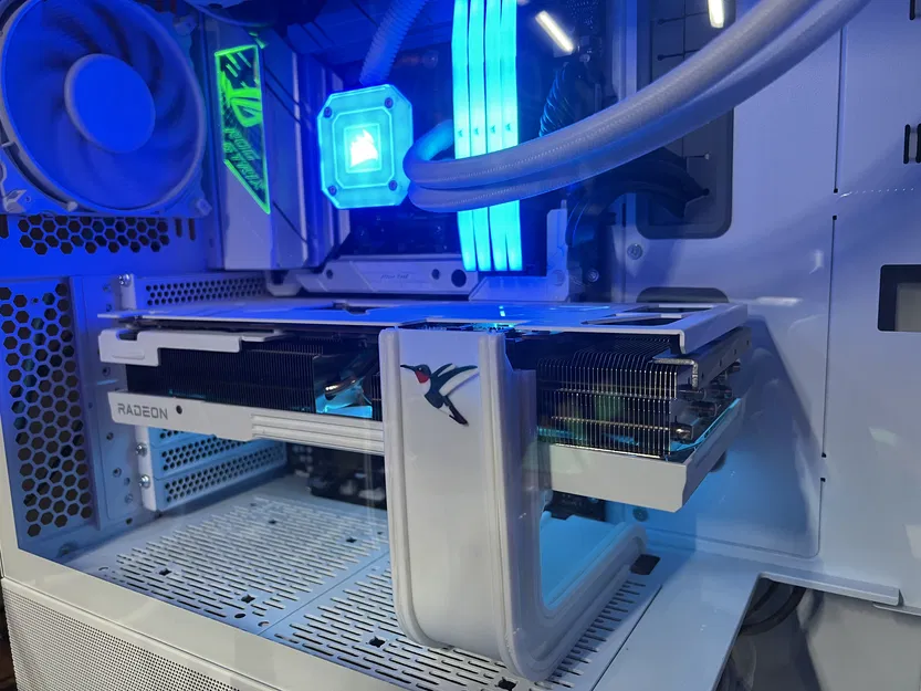 Bộ dẫn dây nguồn GPU kèm Đế đỡ GPU - Image 1