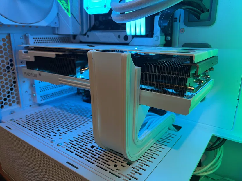 Bộ dẫn dây nguồn GPU kèm Đế đỡ GPU - Image 2