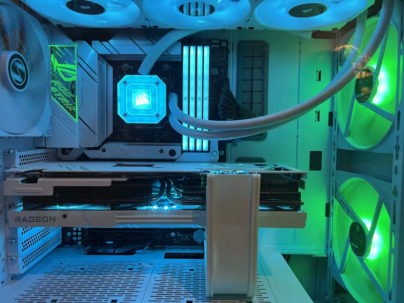 Bộ dẫn dây nguồn GPU kèm Đế đỡ GPU - Image 3