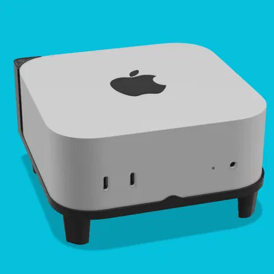 Chân đế nâng cho Mac Mini M4 có nút bấm