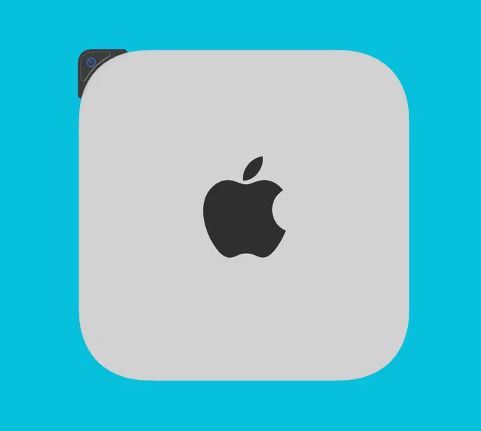 Chân đế nâng cho Mac Mini M4 có nút bấm - Image 2