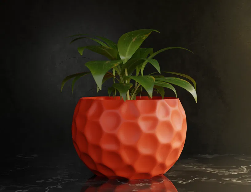 Chậu Hoa 3D - Image 1