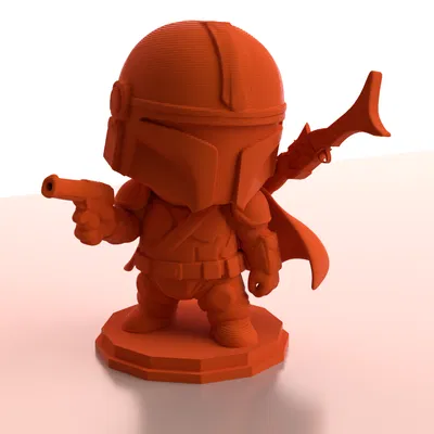 Mô Hình Mandalorian Dễ Thương