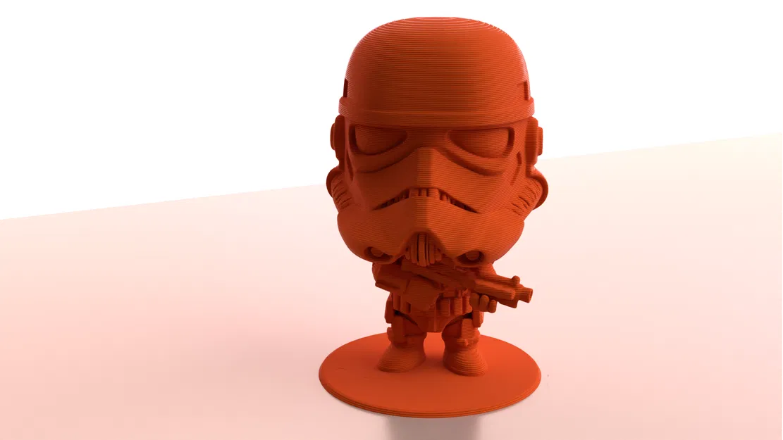 Mô Hình Chú Bộ Binh Storm Trooper Dễ Thương - Image 1