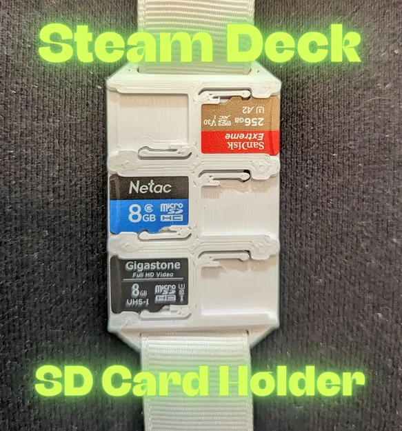 Hộp Đựng Thẻ MicroSD An Toàn Cho Steam Deck (6 Khe) - Image 1