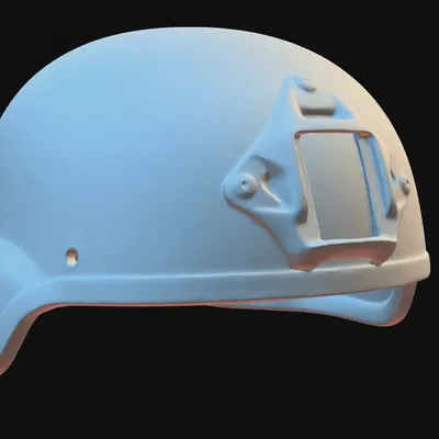 Mô Hình Mũ Bảo Hiểm MICH 2000 3D Scan