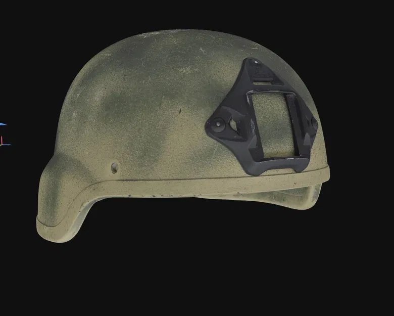 Mô Hình Mũ Bảo Hiểm MICH 2000 3D Scan - Image 2
