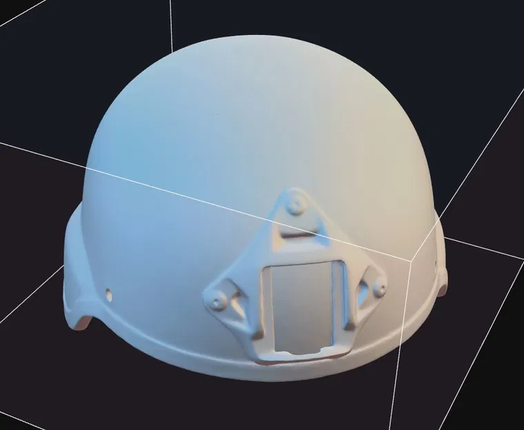 Mô Hình Mũ Bảo Hiểm MICH 2000 3D Scan - Image 3