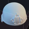 Mô Hình Mũ Bảo Hiểm MICH 2000 3D Scan - Thumbnail 3