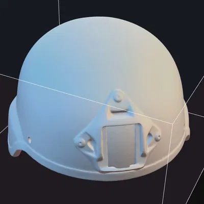 Mô Hình Mũ Bảo Hiểm MICH 2000 3D Scan