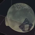 Mô Hình Mũ Bảo Hiểm MICH 2000 3D Scan - Thumbnail 4