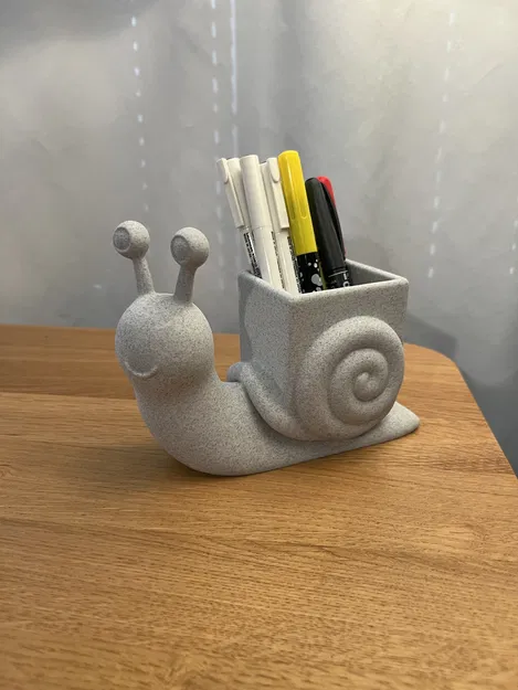 Chân Cắm Bút Hình Ốc Sên Đáng Yêu - Image 5