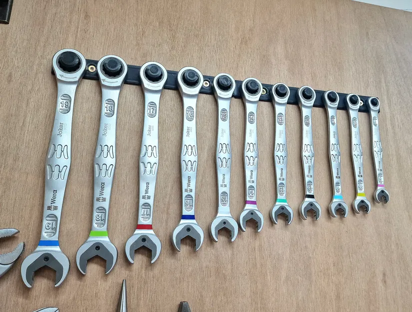 Kệ giữ cờ lê Wera Joker 6000 Series 8-19mm 11 chi tiết - Image 1