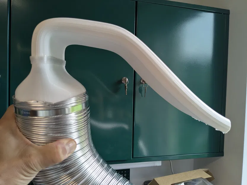 Hệ thống thông gió máy in 3D gắn cửa sổ cho ống nhôm 100mm - Image 2