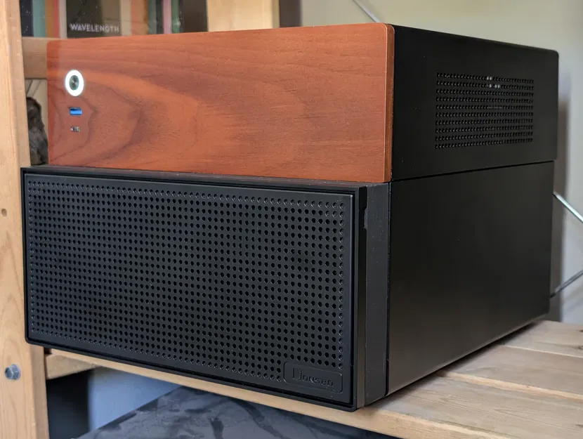 Jonsbo N4 - Adapter 2 Quạt Slim Mặt Trước - Bản Remix - Image 2