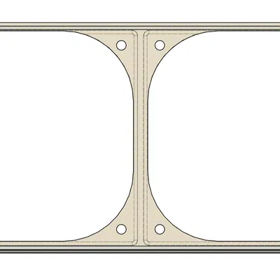 Jonsbo N4 - Adapter 2 Quạt Slim Mặt Trước - Bản Remix