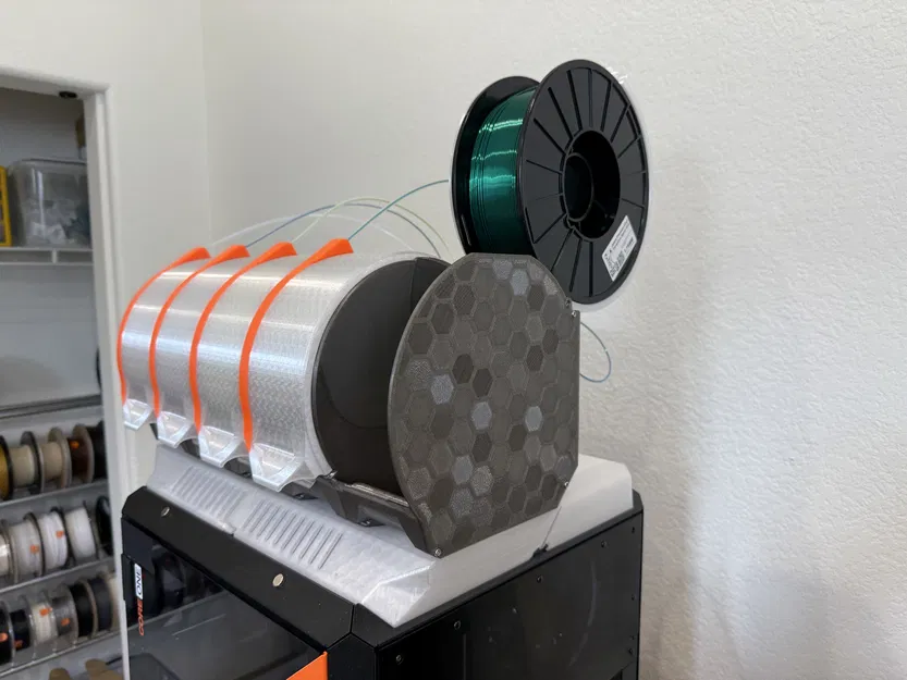 Đế Cuộn Lớn Hơn và Cửa Cho Phiên Bản Cộng Đồng Prusa Core One MMU3 - Image 1