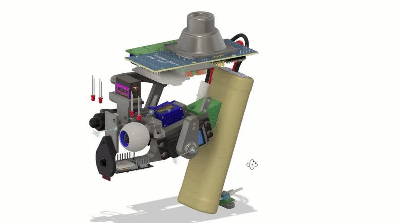 Skully - Đầu lâu rô-bốt tương tác hoạt hình - Thumbnail 7