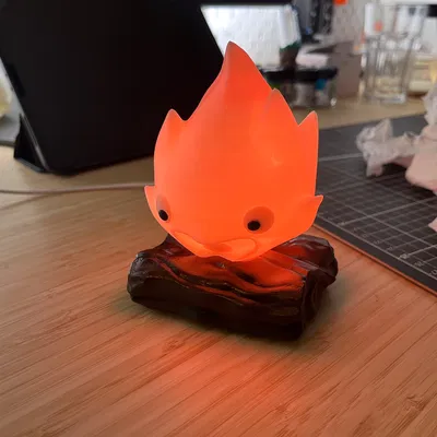 Mô Hình Đèn LED Calcifer