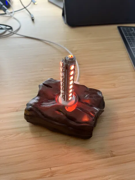 Mô Hình Đèn LED Calcifer - Image 2