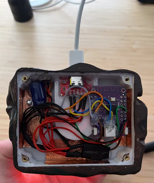 Mô Hình Đèn LED Calcifer - Image 3