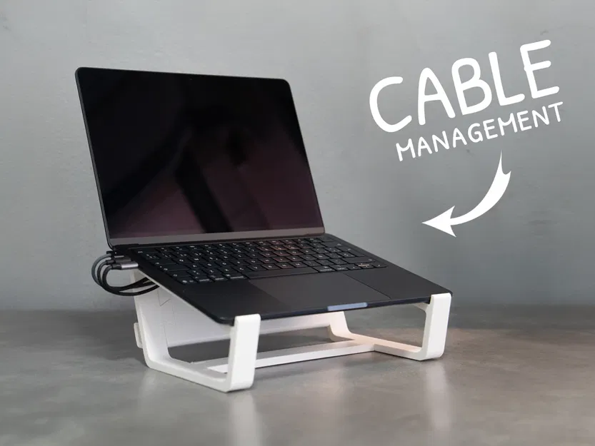 CHÂN ĐẾ LAPTOP (Có Quản lý Dây Cáp) - Image 1