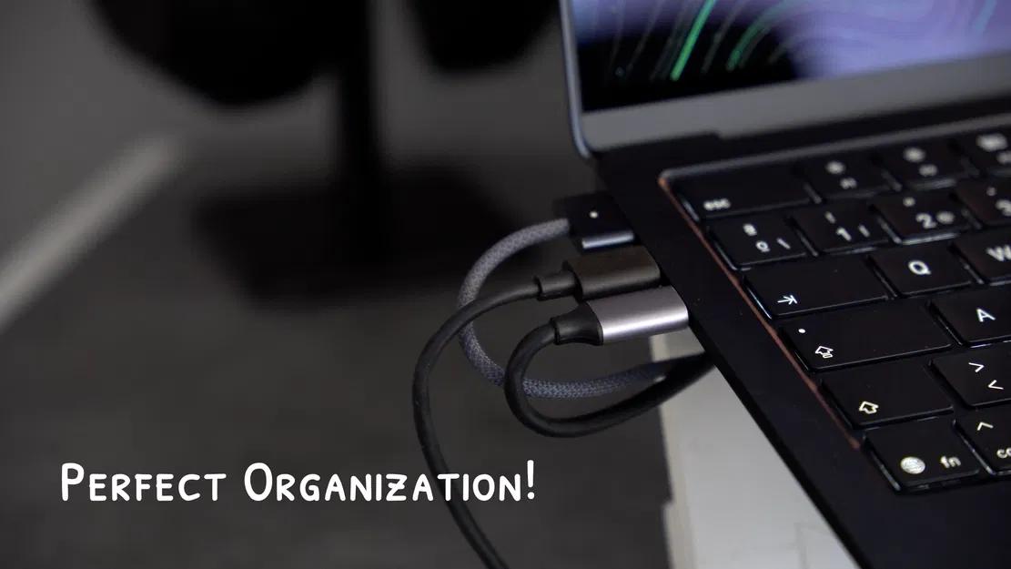 CHÂN ĐẾ LAPTOP (Có Quản lý Dây Cáp) - Image 2