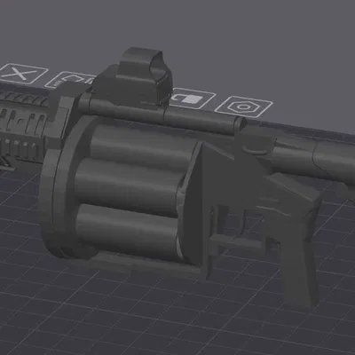 Dummy 13 40mm Súng Phóng Lựu Đa Nòng