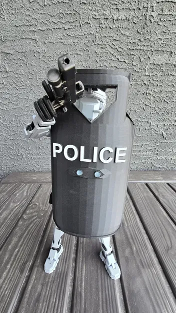 Dummy 13 Khiên Cảnh Sát Chống Bạo Động - Image 1