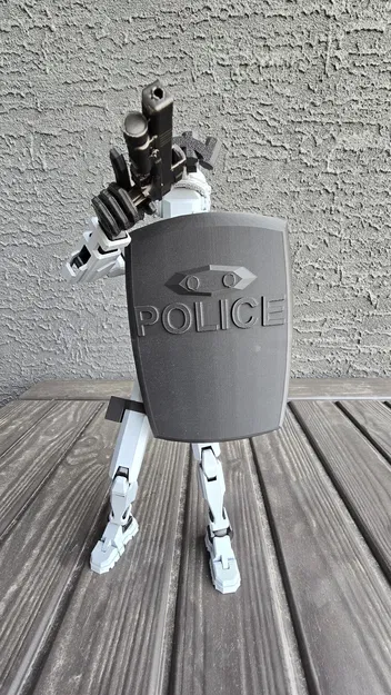 Dummy 13 Khiên Cảnh Sát Chống Bạo Động - Image 5
