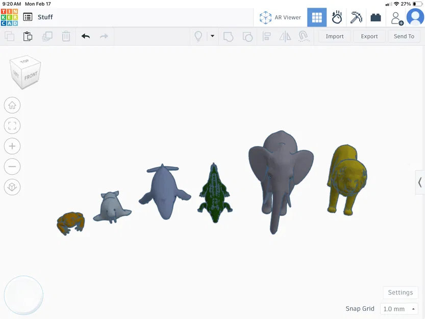Các Mẫu Động Vật 3D - Image 1