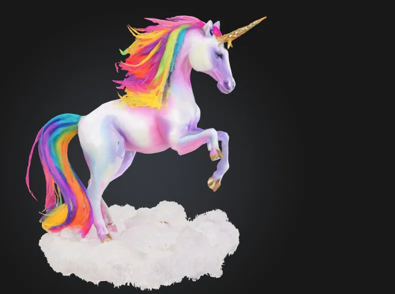 Kỳ Lân Cầu Vồng Trên Mây - Rainbow_Unicorn_On_Cloud - Image 3