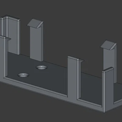 Chỗ gá bộ lọc sợi nhựa K2 Plus CFS