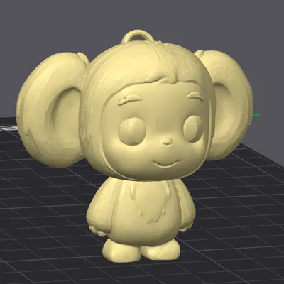 Mô Hình 3D Cheburashka