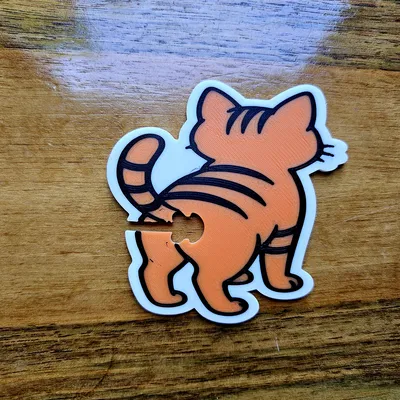 Kẹp Mông Mèo Ngộ Nghĩnh - Phụ Kiện Niêm Phong Túi Bánh Mì