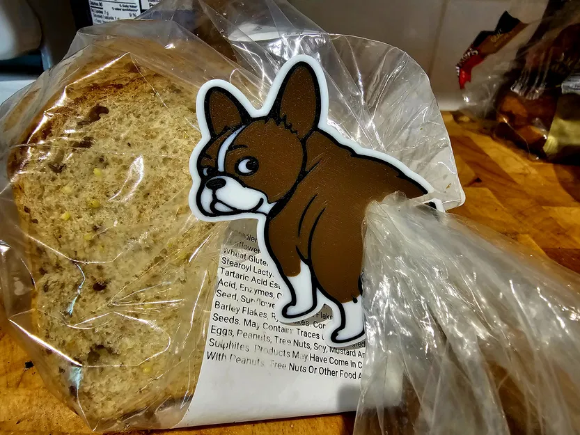 Kẹp Bánh Mì Hình Mông Chó Pháp – Kẹp Túi - Image 2