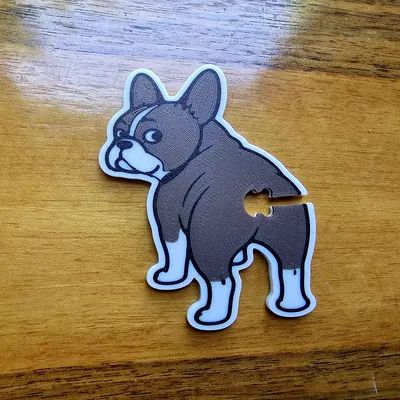 Kẹp Bánh Mì Hình Mông Chó Pháp – Kẹp Túi