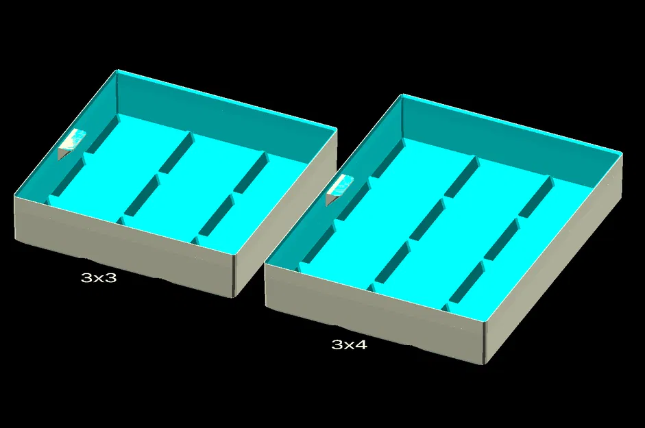 [ALCH] Hộp ModuBox có thể xếp chồng - 6 chiều cao, 9 kích thước (169 mẫu) - Image 5