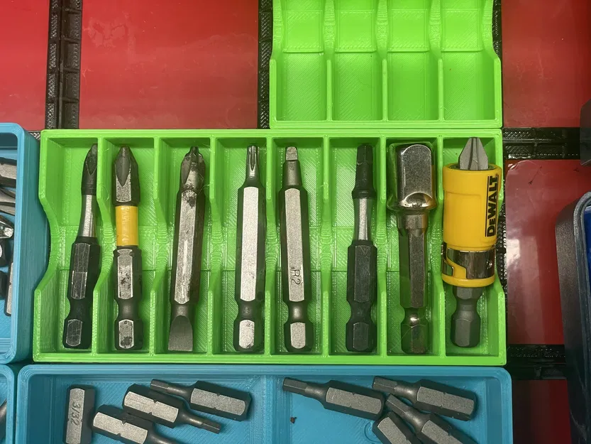 [ALCH] Hộp Lưu Trữ Cho Nhíp, Mũi Khoan, Dũa, Vít (ModuBox) - Image 3