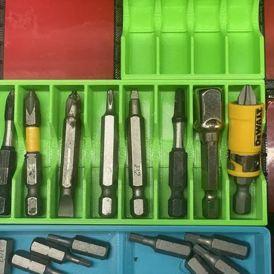 [ALCH] Hộp Lưu Trữ Cho Nhíp, Mũi Khoan, Dũa, Vít (ModuBox)