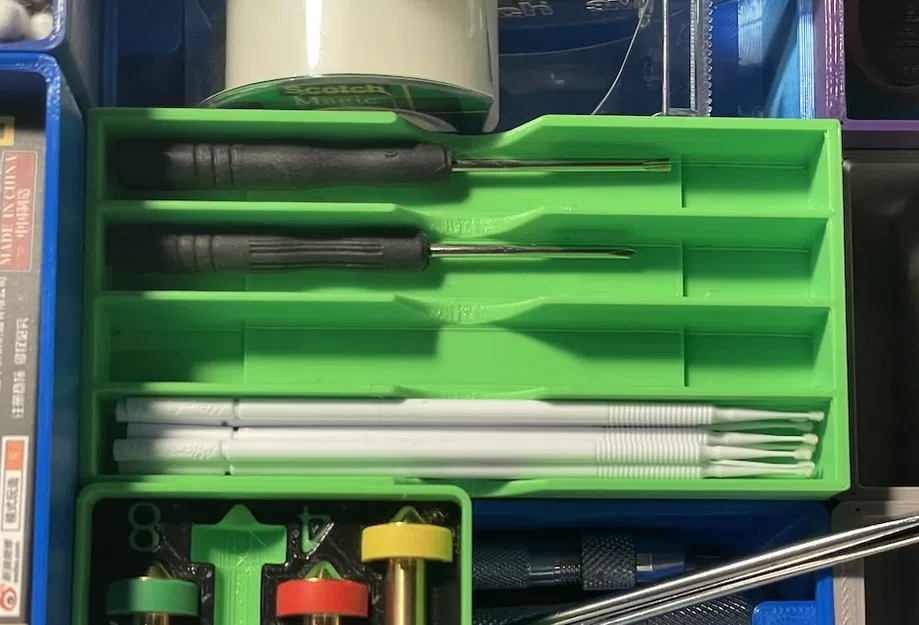 [ALCH] Hộp Lưu Trữ Cho Nhíp, Mũi Khoan, Dũa, Vít (ModuBox) - Image 4