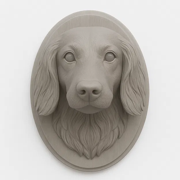 Móc Treo Tường Chó Dachshund Lông Dài - Image 1