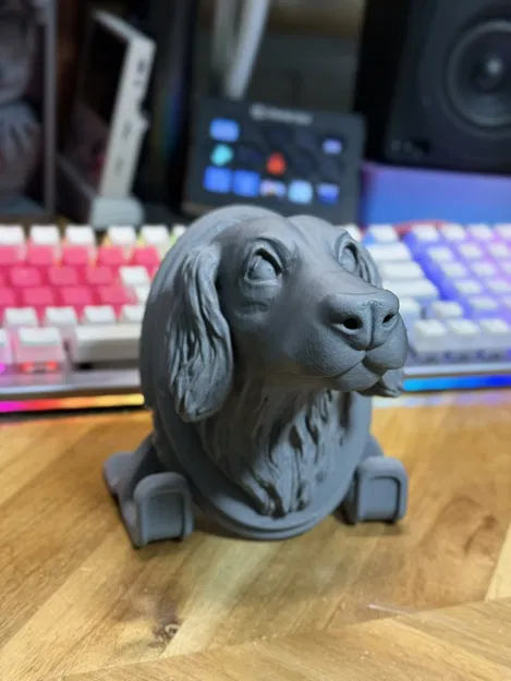 Móc Treo Tường Chó Dachshund Lông Dài - Image 3