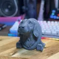 Móc Treo Tường Chó Dachshund Lông Dài - Thumbnail 4