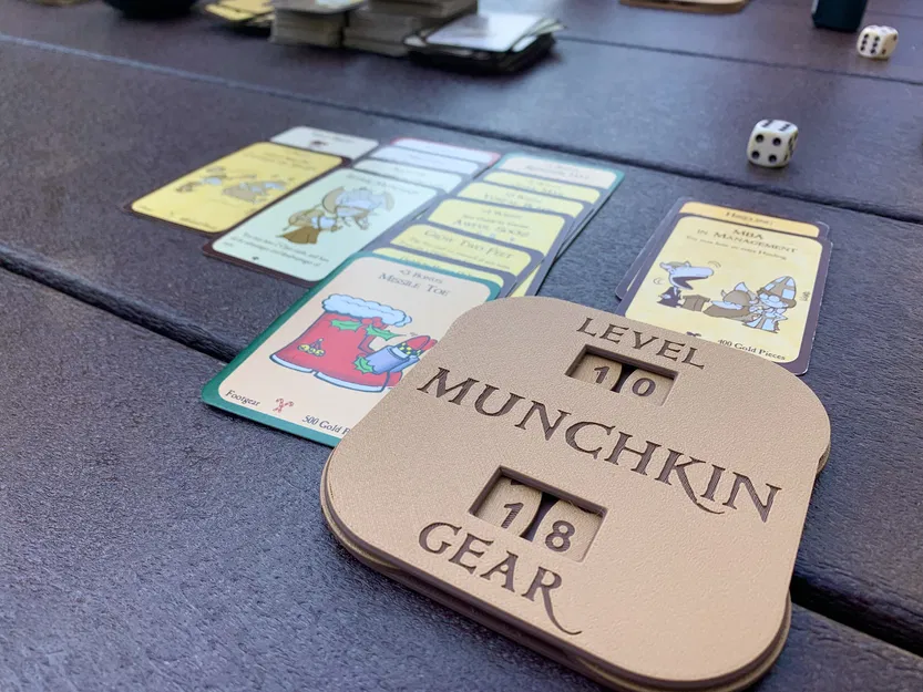 Bộ Đếm Cấp Độ và Theo Dõi Trang Bị Munchkin - Image 1