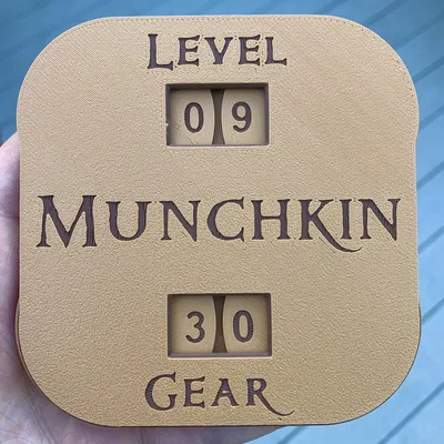 Bộ Đếm Cấp Độ và Theo Dõi Trang Bị Munchkin