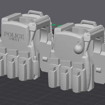 Áo Giáp Dummy 13 Cho Mô Hình SWAT và Quân Đội