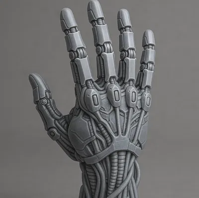Tượng Bàn Tay Cybernetic