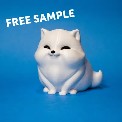 FREE Baby Artic Fox - Mẫu Cáo Bắc Cực Bé Nhỏ Miễn Phí