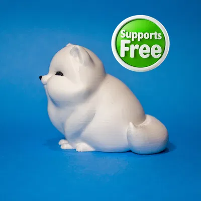 FREE Baby Artic Fox - Mẫu Cáo Bắc Cực Bé Nhỏ Miễn Phí